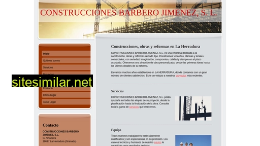 construccionesbarberojimenez.es alternative sites