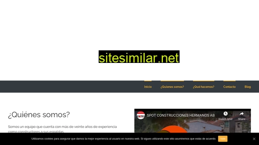 construccioneshermanosab.es alternative sites