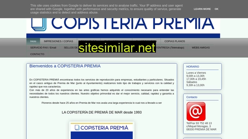 Copisteriapremia similar sites