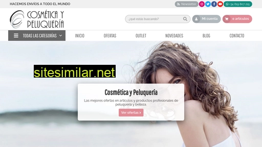 cosmeticaypeluqueria.es alternative sites