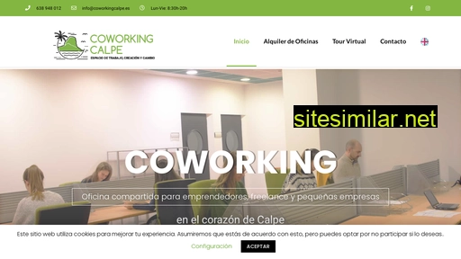 coworkingcalpe.es alternative sites