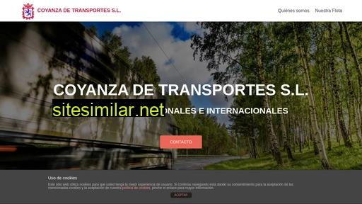 Coyanzadetransportes similar sites