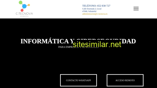 c-tecnova.es alternative sites