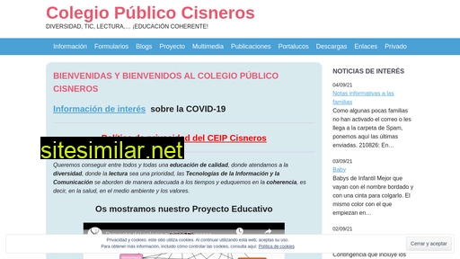 cpcisneros.es alternative sites