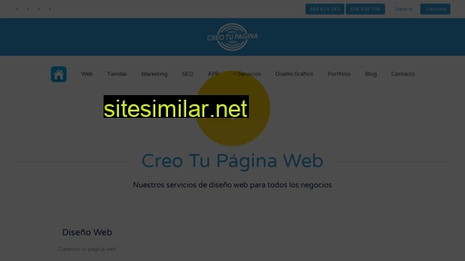 creotupagina.es alternative sites