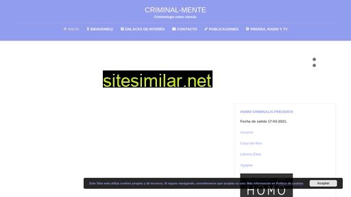 criminal-mente.es alternative sites
