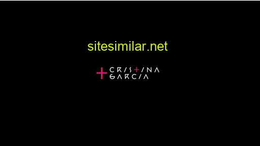 Cristinagarciamoda similar sites
