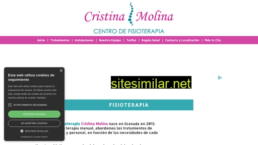 cristinamolinafisioterapia.es alternative sites