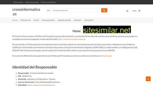 cronoinformatica.es alternative sites