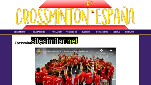 crossminton.es alternative sites