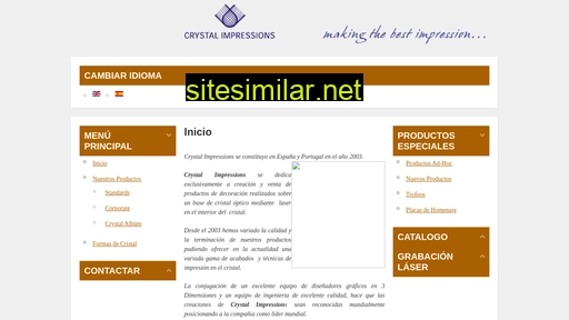crystalimpressions.es alternative sites
