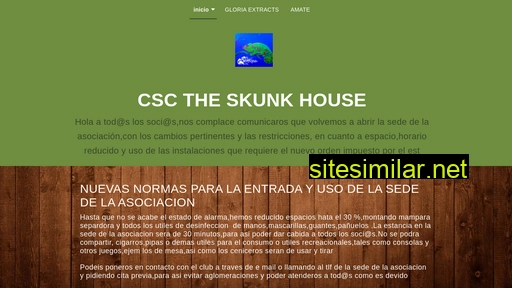 csctheskunkhouse.es alternative sites