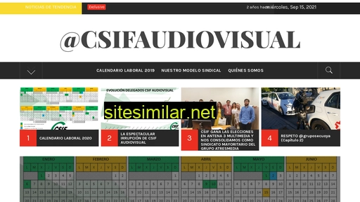 csifaudiovisual.es alternative sites