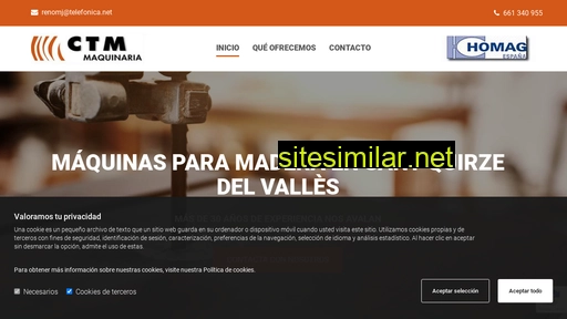 ctmmaquinaria.es alternative sites
