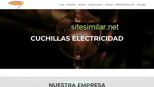 Cuchillaselectricidad similar sites