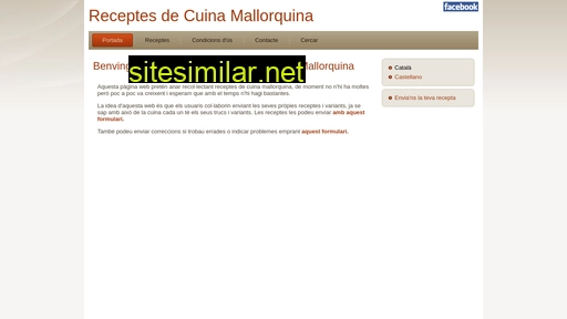 cuinamallorquina.es alternative sites