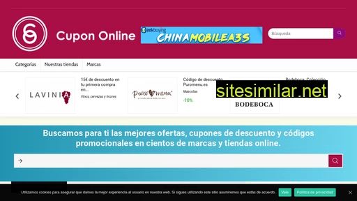 cupononline.es alternative sites