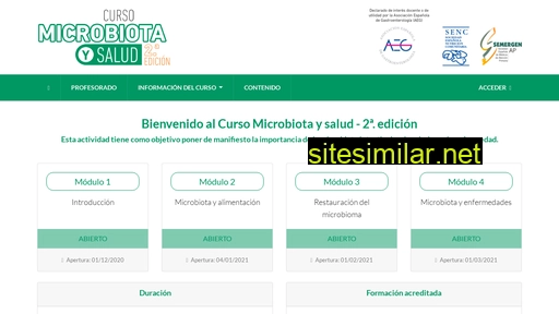 cursomicrobiotaybienestar.es alternative sites
