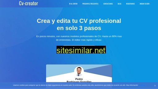 cvcreator.es alternative sites
