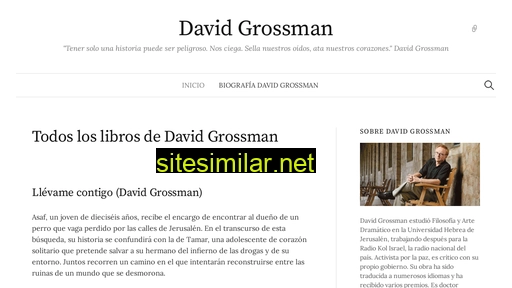 davidgrossman.es alternative sites