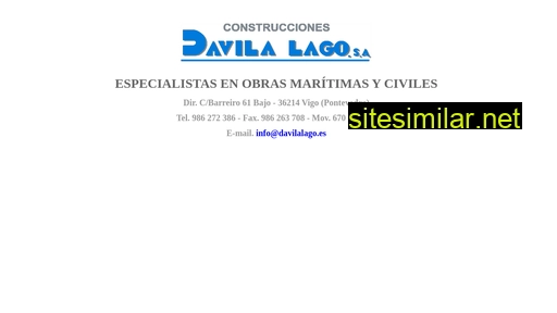 davilalago.es alternative sites