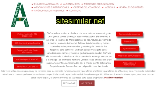 deastorga.es alternative sites