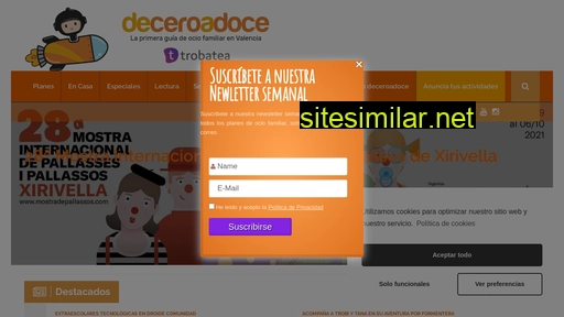 deceroadoce.es alternative sites