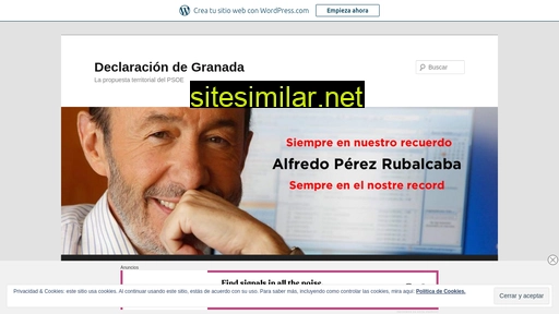 declaraciondegranada.es alternative sites