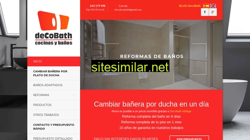 decobath.es alternative sites