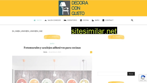 decoracongusto.es alternative sites