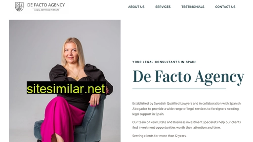 defactoagency.es alternative sites
