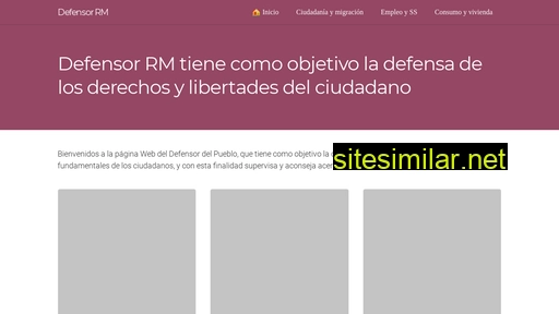 defensor-rm.es alternative sites