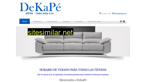 dekape.es alternative sites
