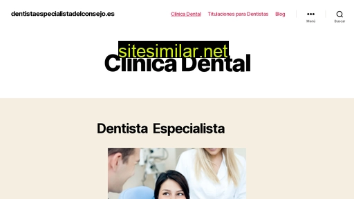 dentistaespecialistadelconsejo.es alternative sites