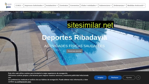 deportesribadavia.es alternative sites