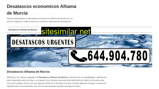 desatascosalhamademurcia.es alternative sites