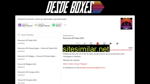 Desdebox similar sites