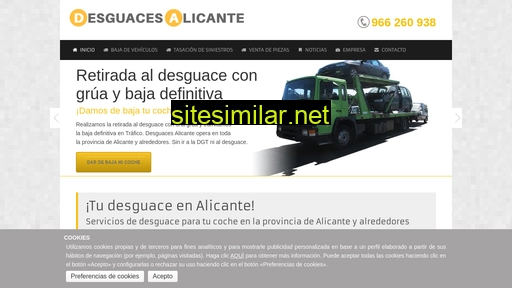 desguacesalicante.es alternative sites
