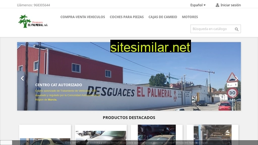 desguaceselpalmeral.es alternative sites