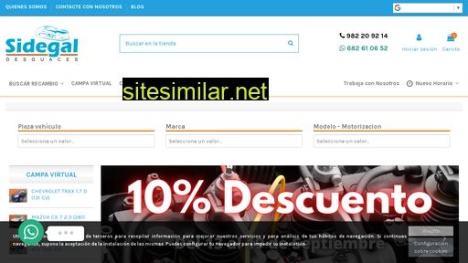 desguacesidegal.es alternative sites