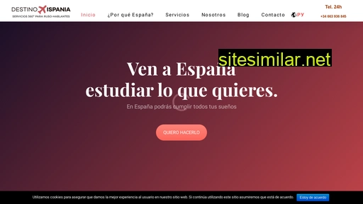 destinoispania.es alternative sites