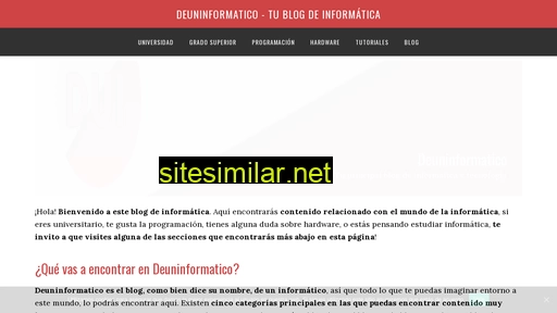 deuninformatico.es alternative sites