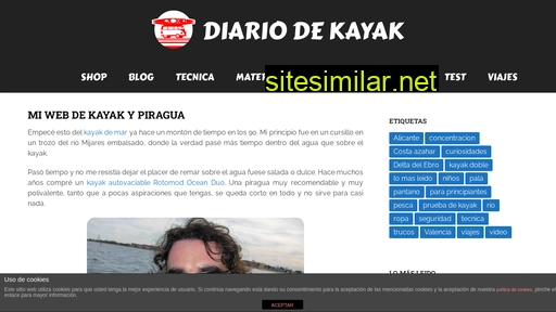 Diariodekayak similar sites