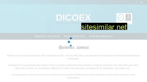 Dicoex similar sites