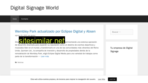 digitalsignageworld.es alternative sites