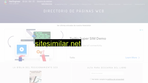 directoriopaginasweb.es alternative sites