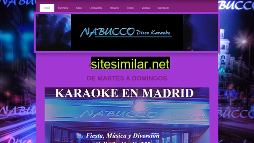 discokaraokenabucco.es alternative sites