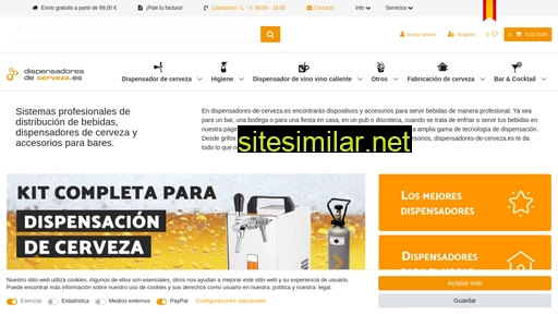 dispensadores-de-cerveza.es alternative sites
