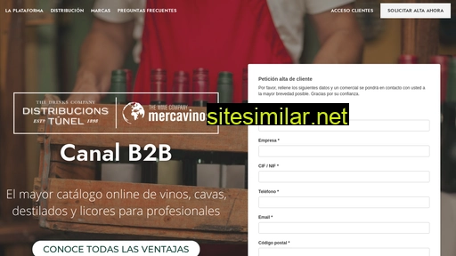 distribucionstunel.es alternative sites