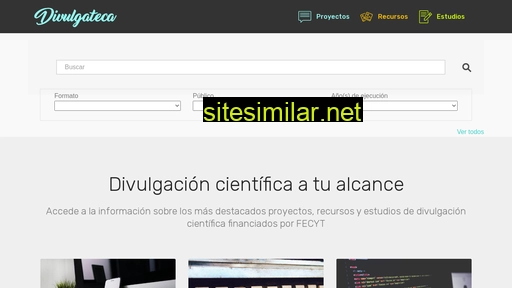 divulgateca.es alternative sites